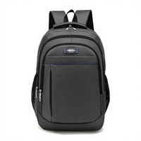 Tas Ransel Laptop Bisnis Anti Air OMASKA dengan Port Pengisian Daya USB Kapasitas Besar 15.6 Inch untuk Perjalanan dan Sekolah