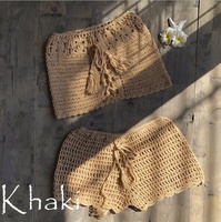 Bestdanse — Bikini en Crochet pour femmes, maillot de bain de plage, tricoté, Crop Top, nouvelle collection, 2021