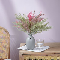 Décoration intérieure : Accessoires en herbe de bambou artificielle, bouquets de fleurs artificielles, plantes murales en PVC souple pour intérieur - Vente transfrontalière