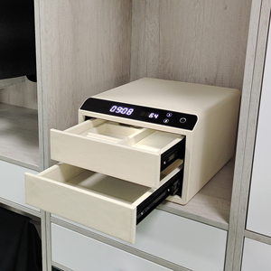 Sang trọng thông minh da an toàn hộ gia đình vân tay kỹ thuật số sử dụng đồ trang sức an ninh ngăn kéo an toàn - Product Image 6