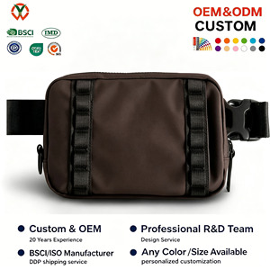 Riñonera de Lujo Impermeable Pequeña para Viaje, <span class=keywords><strong>con</strong></span> <span class=keywords><strong>Bolsillo</strong></span> <span class=keywords><strong>Oculto</strong></span>, Venta al por Mayor - Product Image 1