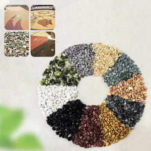 Résine acrylique, pierre lavée, certifiée CE, peinture de galets colorés concassés pour murs et sols, application par revêtement liquide - Product Image 6