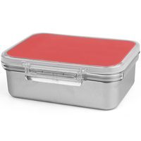 Boîte à lunch écologique, recyclable, personnalisée, pour adultes et enfants, ensemble scolaire, bento pour enfants, 2 compartiments, anti-fuite, sans BPA, 304