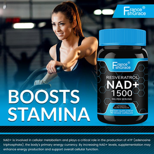 Suplemento de NAD Shecome de Alta Calidad, Alta Potencia, Máxima Absorción, Suplemento de NAD Puro, Energía, Reparación del ADN y Apoyo a la Función Cerebral - Product Image 5