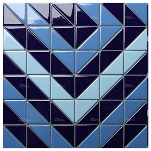 Nhà Máy Giá Tam Giác Tự Do Kết Hợp Hồ Bơi Thường Xuyên Kích Thước Thiết Kế Phòng Tắm Gạch Mosaic Cho Khách Sạn Dự Án - Product Image 4