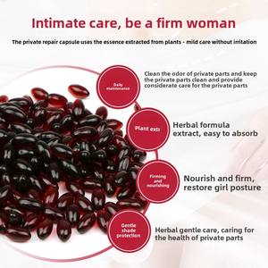 Grama roxa para as Mulheres Private Ovarian Pelvic Repair Gel Pós-parto Gynecological Vaginal Apertando Cápsulas para Urinária - Product Image 1
