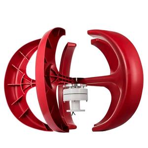 Kit Générateur Éolien à Axe Vertical 600W 12V/24V 5 Pales pour Usage Domestique, Hybride, Éclairage Public et Lanterne, pour Usine Type R 800, Facteur Type R - Product Image 3