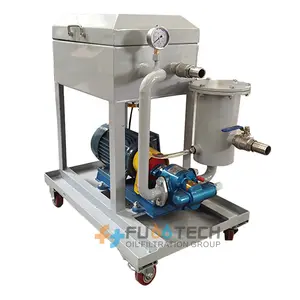 Portable Filtering & Refueling Machine Paper Plate Pressure Oil Purifier