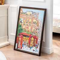 Jeu de puzzle Robotime Rolife DIY Kit PT006 Bienvenue au Covent Garden Carton 1000 pièces Puzzles en carton