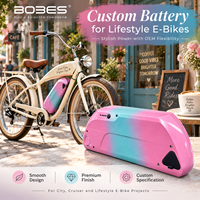 Batterie au lithium-ion Tiger Shark 36V 48V 10.4Ah 12Ah 14Ah, batterie de remplacement pour vélo électrique, E-Bike, OEM ODM