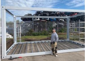 Dễ dàng để duy trì nhà Máy Giá xách tay 20ft di chuyển xây dựng di động container nhà sống Modular container nhà - Product Image 5