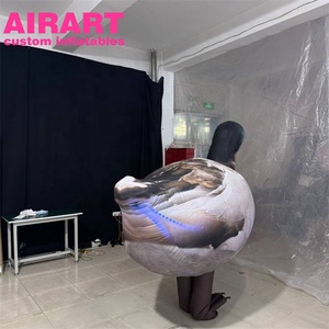Simulation <strong>Inflatable</strong> White Duck <strong>Costume</strong> for Performance Activity Decoration - Product Image 6