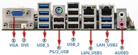 Frais d'expédition gratuits pour les échantillons ECSUU Factory Intel I7 Motherboard DDR4 16GB SATA VGA 14USB 10COM ATX Industrial Mainboard CE