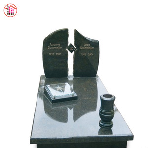 Poco magras en granito/mármol Ángel al aire libre moderno lápida Blanco/rojo/Negro/Rosa Tombstone - Product Image 3