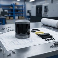 RoboSense Helios Serie 32, LiDAR Multilínea de 905nm con Campo de Visión Horizontal de 360° y Vertical de 70°, Personalizado con 32 Haces y Precisión de 1cm