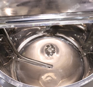 Nhỏ thương mại công nghiệp chân không Mayonnaise làm cho nhà máy sản xuất homogenizing nhũ hóa Mixer Mayonnaise Máy làm - Product Image 4