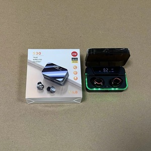 Mới S30 trò chơi thể thao TWS BT Tai nghe với gương ngân hàng điện pin cao và tuổi thọ pin dài tai nghe không dây - Product Image 2