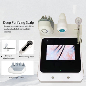 Máquina 3 en 1 para el Cuidado del Cuero Cabelludo: Detector, Masajeador y Pistola de Pulverización para un Tratamiento Completo de Salud Capilar, Analizador de Salud del Cabello - Product Image 3