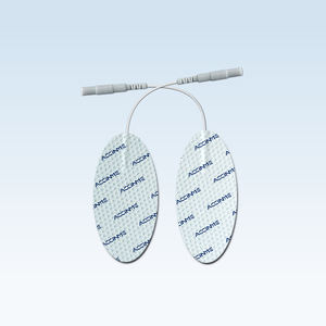 Bantalan Elektroda Berbentuk Otot yang Dapat Digunakan Kembali untuk Unit <span class=keywords><strong>TENS</strong></span>, Patch Elektroda EMS, Gel Silikon Konduktif Tinggi, Steker <span class=keywords><strong>2mm</strong></span> - Product Image 2