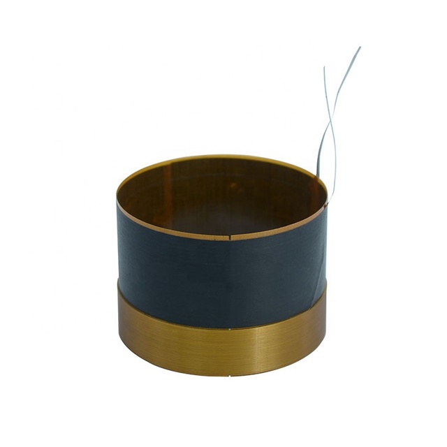 75.5mm Flat Aluminum Loudspeaker Accessories Speaker Glass Fiber Voice Coil 75mm Parts Subwoofer