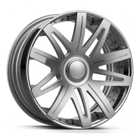 Nouvelles jantes en alliage d'aluminium forgé chromées pour SUV tout-terrain, sur mesure, 18-22 pouces, 5x112 5x114.3 5x120, vente chaude, modification, course