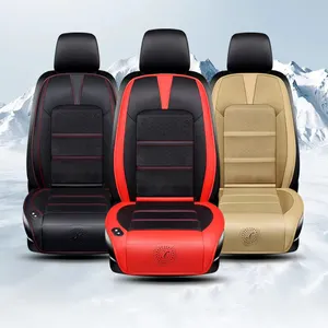 Four Seasons Car Seat Cover Ventilation Massage for Universal Car Seat Cover Hot Sale Fashion Sports Style Full Leather Full Set