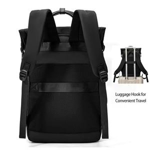 Custom Business Casual Luxury Sports Outdoor College <b>Roll</b> <b>Top</b> Mochila Waterproof Bagpack Travel Back Pack <b>Laptop</b> Bag <b>Backpacks</b> - Product Image 3