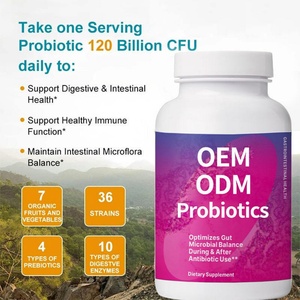 Capsules Probiotiques Mega, Vitamines Végétales, Soutien à la Santé Intestinale et à la Digestion, Capsules Probiotiques Marque Privée pour Femmes et Hommes, Digestion - Product Image 3