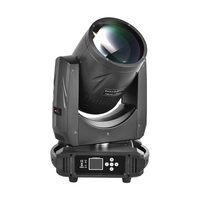 Luz de Cabeza Móvil LED DMX512 YT200/YT400 de 200/400W con Haz de Luz de Superficie y Programación Automática para Escenarios, Bodas, Conferencias y Bares