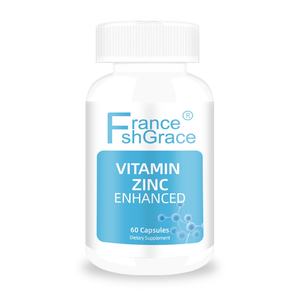 Complément alimentaire au zinc personnalisé, 60 capsules pour soutenir le système immunitaire, extraits de zinc de qualité supérieure en capsules - Product Image 1