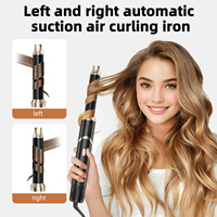 Sèche-cheveux multi-styler 5-en-1 pliable haute vitesse en céramique avec brosse soufflante, lisseur et boucleur automatique ionique 3 vitesses – Fabrication OEM