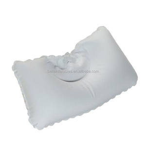 PVC + flocage coussin de pied gonflable de voyage portable fabriqué - Product Image 4
