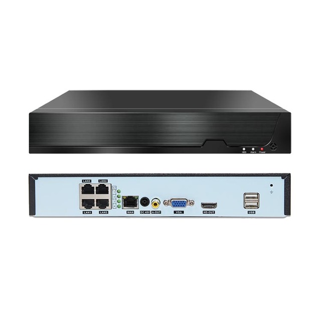1080p 3MP 5MP 4K Security Camera System H.265 4CH 5.0MP  Any 1-ch  Playback NVR Ip Camera 4k