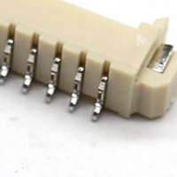 Échantillons gratuits espacement 1.25mm hauteur 4.7mm Positions 02p-16p plaquette connecteur SMT à angle droit à une rangée pour carte PCB