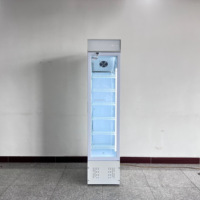 Réfrigérateur commercial vertical pour boissons avec porte vitrée