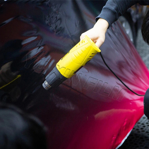 1.52*18 Meter đen đỏ siêu bóng Tắc Kè Hoa xe Vinyl Bọc Xe kết thúc tốt đẹp - Product Image 3