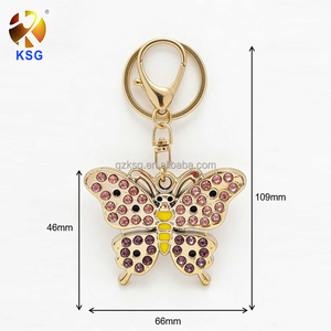 Plush Keychain Engraving Blanks Key Ring Bag Pendant Decorative Buckle Accessories Key Holder