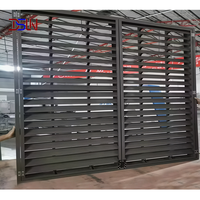 Volet Roulant Vertical Moderne en Aluminium pour Fenêtre, Pare-Soleil Invisible pour Villa, Appartement, Hôtel