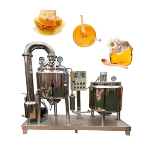 2024 Honey Heating Filtering Machine Customisable Stainless Steel Triple Filter Strainer Honey Processing Equipment