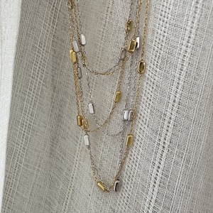 Collar de Plata de Ley S925 con Encaje Tejido, Textura de Lujo, Cadena de Clavícula Tejida de Lujo Ligero, Collares en Capas de Moda - Product Image 3