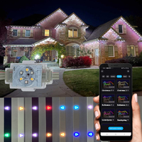 Bande LED RGB Pixel Extérieure HRSYT 100 pieds, Lumières Permanentes Adressables RGBW avec Classement IP68