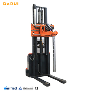 מלגזה אוטומטית להרמת גלילים כבדים דרוי 200 ק\\\"ג עם מנוע גלגלי שיניים עם מסבים ואחריות לשנה - Product Image 2