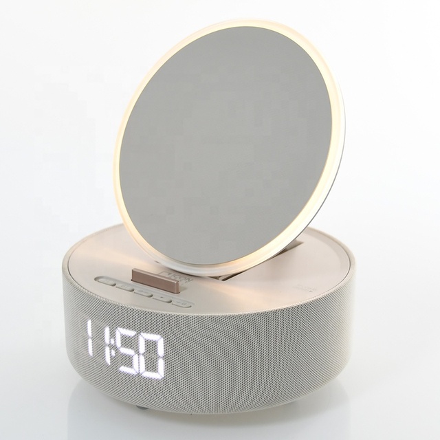 Hot Selling 3-in-1 Fast Wireless Charger LED Digital Display Alarm Clock USB Port Smart PD Function 5W/10W Mobile Phones Watches
