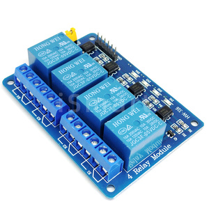 4 Channel Way DC 5V 12V Relay Module with Optocoupler Low Level Trigger Expansion Board