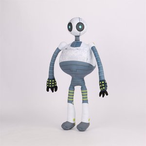 En stock, el más vendido: Peluche del robot Rhodes Roz <span class=keywords><strong>de</strong></span> la <span class=keywords><strong>película</strong></span> Wild Robot Desert Island - Product Image 1
