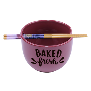 طقم وعاء رامين بورسلين ياباني <span class=keywords><strong>5</strong></span> بوصات وعاء تقديم باستا وعصي طعام وملعقة طقم معكرونة يابانية - Product Image 1