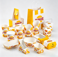 Boîte à lunch jetable de qualité alimentaire personnalisée pour plats à emporter, emballages pour pizzas chaudes, plateau de plats chinois à emporter, boîte pour frites et poulet rôti