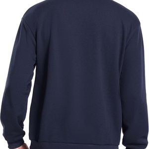 <b>Men's</b> Casual Lightweight Breathable Terry <b>Pullover</b> Hoodie Long Sleeve <b>Jacket</b> Color Spliced Polo Collar Autumn Printed - Product Image 5