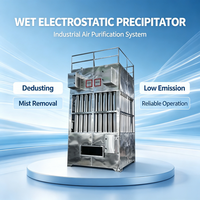 Precipitador Electrostático Industrial (ESP) para la Purificación de Aerosoles y Niebla de Gases Residuales de Unidades de Coqueación Petroquímica