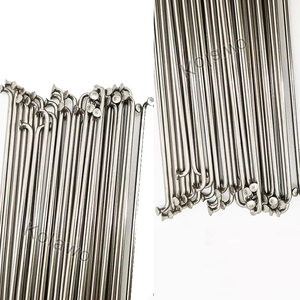 36 pezzi 13G acciaio inox bici <span class=keywords><strong>raggi</strong></span> Mountain Road Bike colore argento ad alta resistenza con rame capezzoli <span class=keywords><strong>raggi</strong></span> elettrici della <span class=keywords><strong>bicicletta</strong></span> - Product Image 6